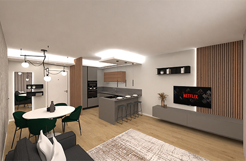 Trilocale 3C - Residenza Antares Albino