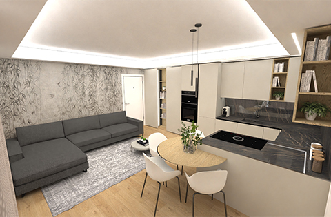 Trilocale 8H - Residenza Antares Albino