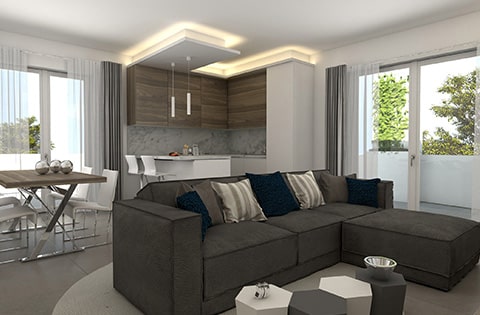 Trilocale I - Residenza Antares Albino